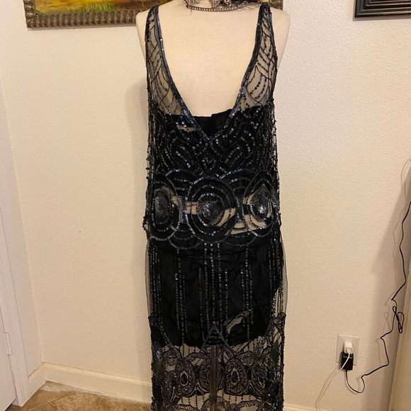 Dresses & Skirts - Vintage Burlesque Dress Sequined